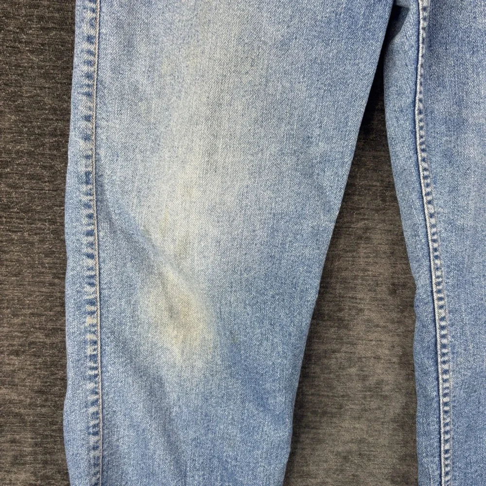 Vintage Levis Flex Jeans Mens 34x30 Light Wash Straight Leg Made in USA Casual